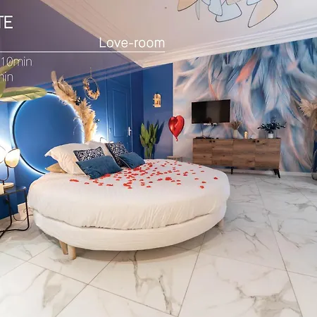 Отель Loveroom Jacuzzi Passion Ницца